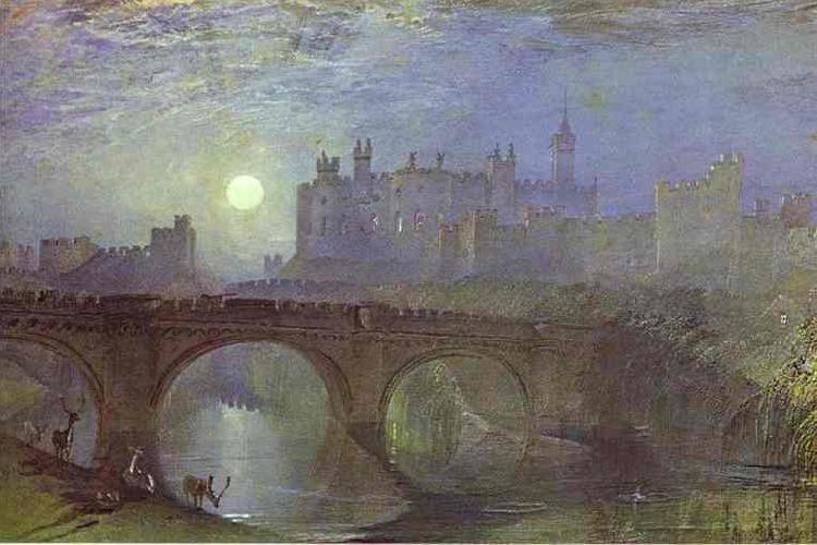 J.M.W. Turner Alnwick Castle, Northumberland oil painting picture